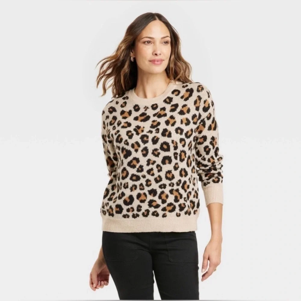 A New Day Leopard Sweater 🐾